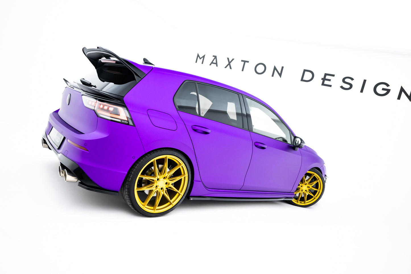 Rear Side Splitters V.1 for Volkswagen Golf R Hatchback Mk8 Facelift