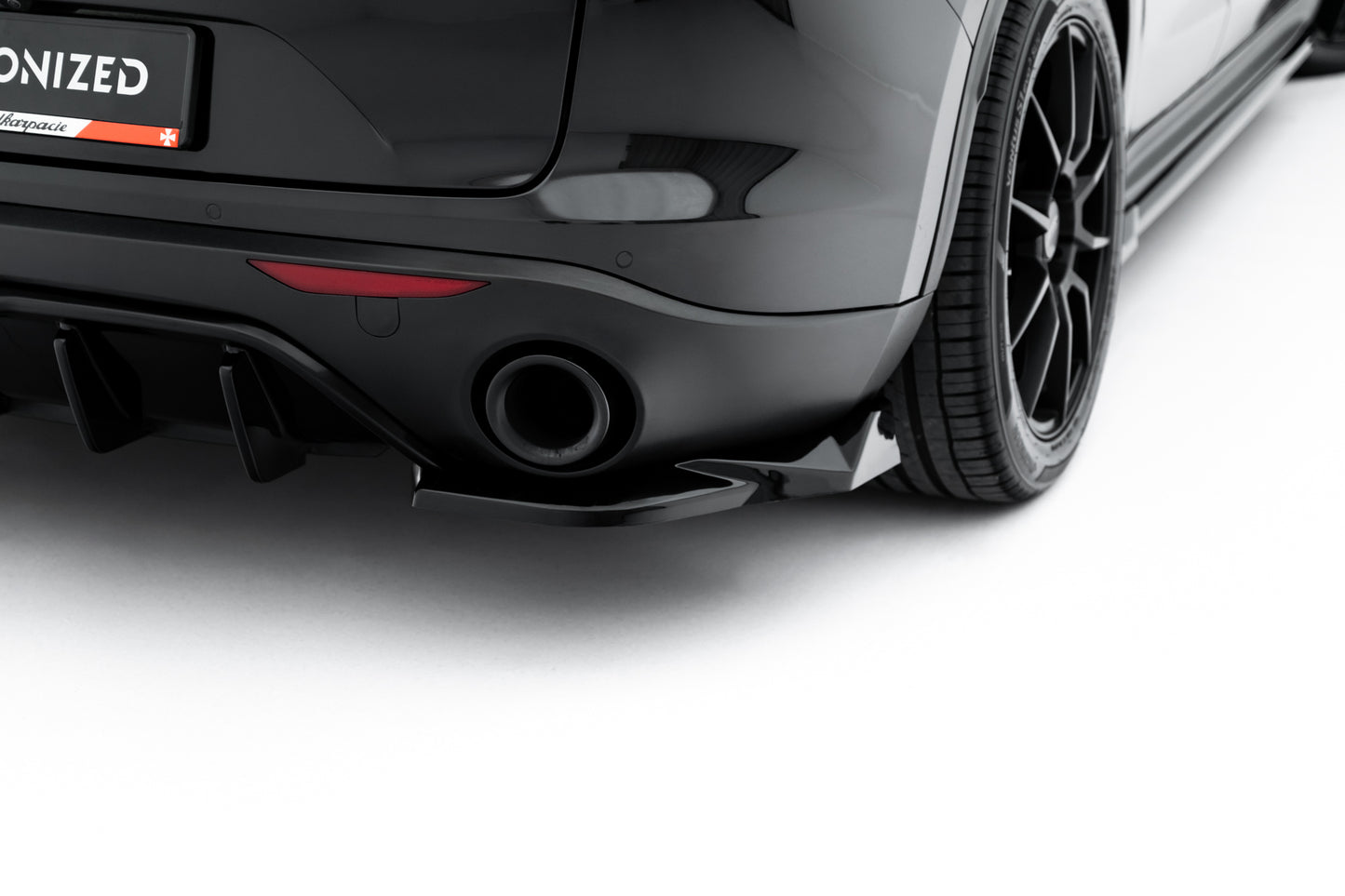Rear Side Splitters V.2 Alfa Romeo Stelvio Mk1