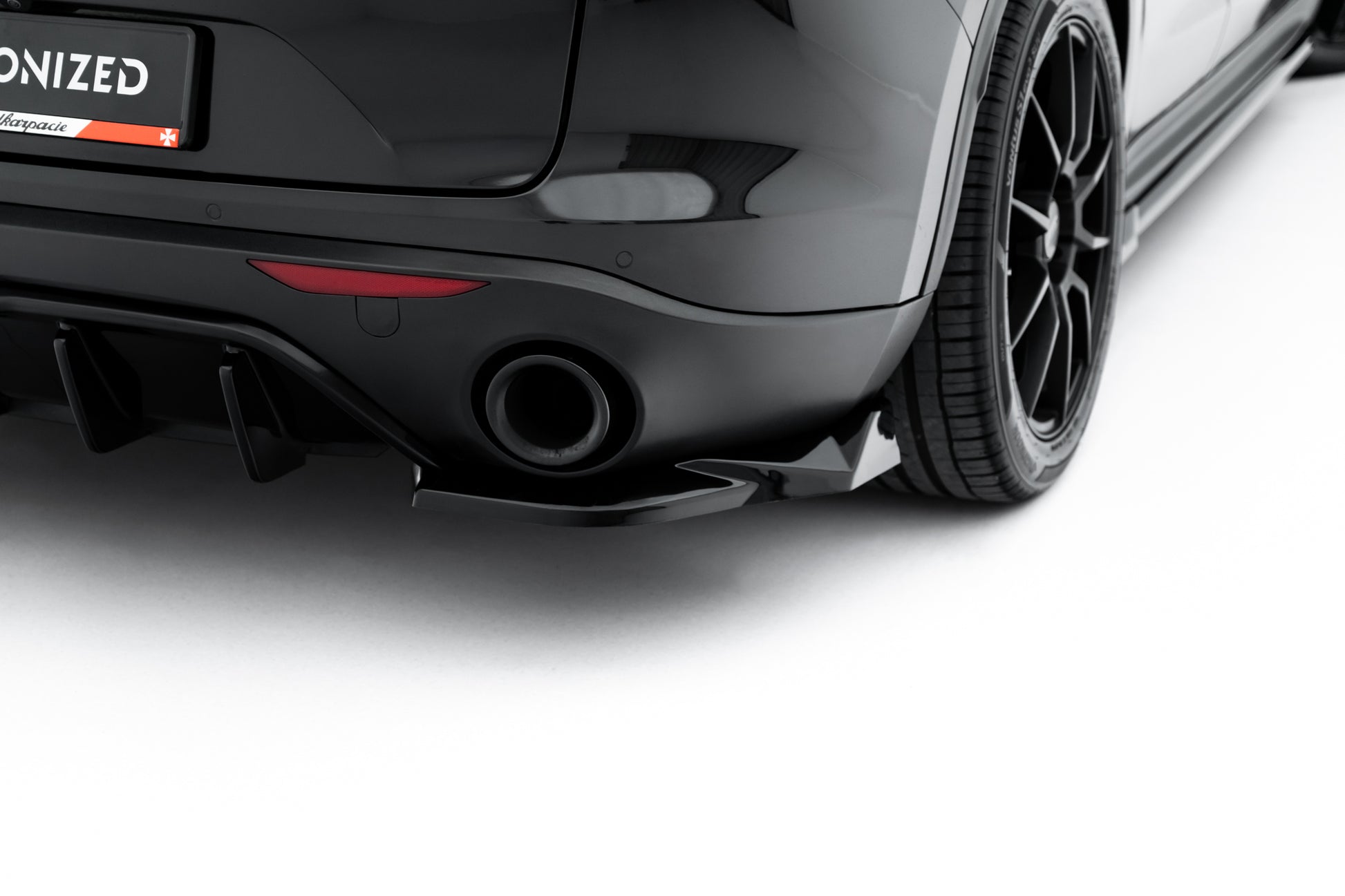 Rear Side Splitters V.2 Alfa Romeo Stelvio Mk1