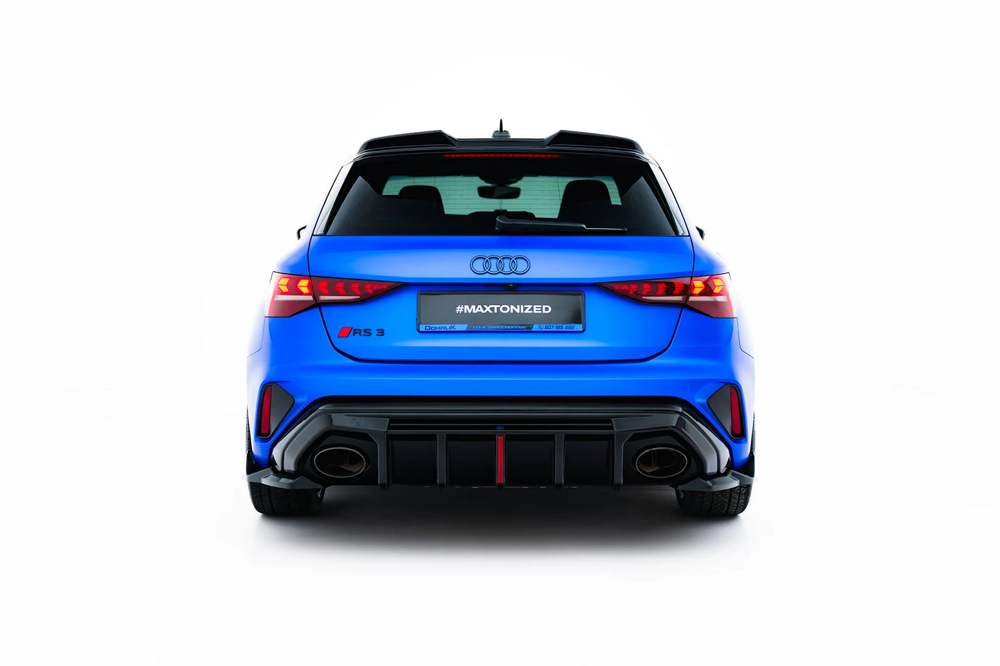 Rear Side Splitters V.2 Audi RS3 Sportback 8Y Facelift