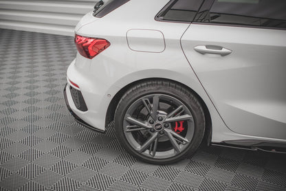 Rear Side Splitters V.2 Audi S3 / A3 S-Line Sportback 8Y