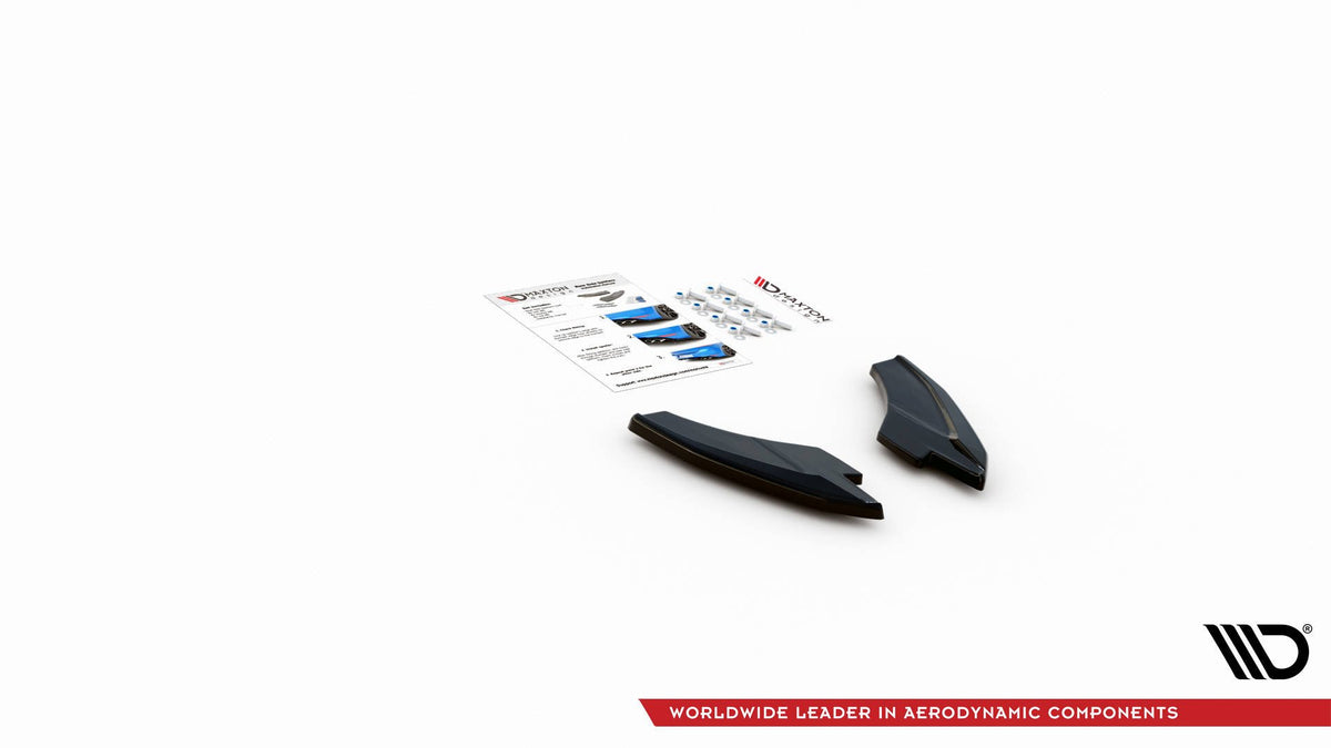 Rear Side Splitters V.2 Audi S3 / A3 S-Line Sportback 8Y