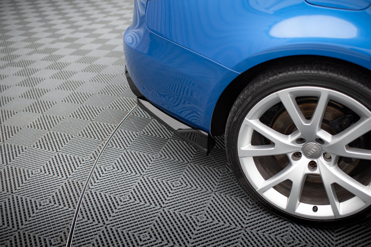 Rear Side Splitters V.2 Audi S4 / A4 S-Line Sedan B8