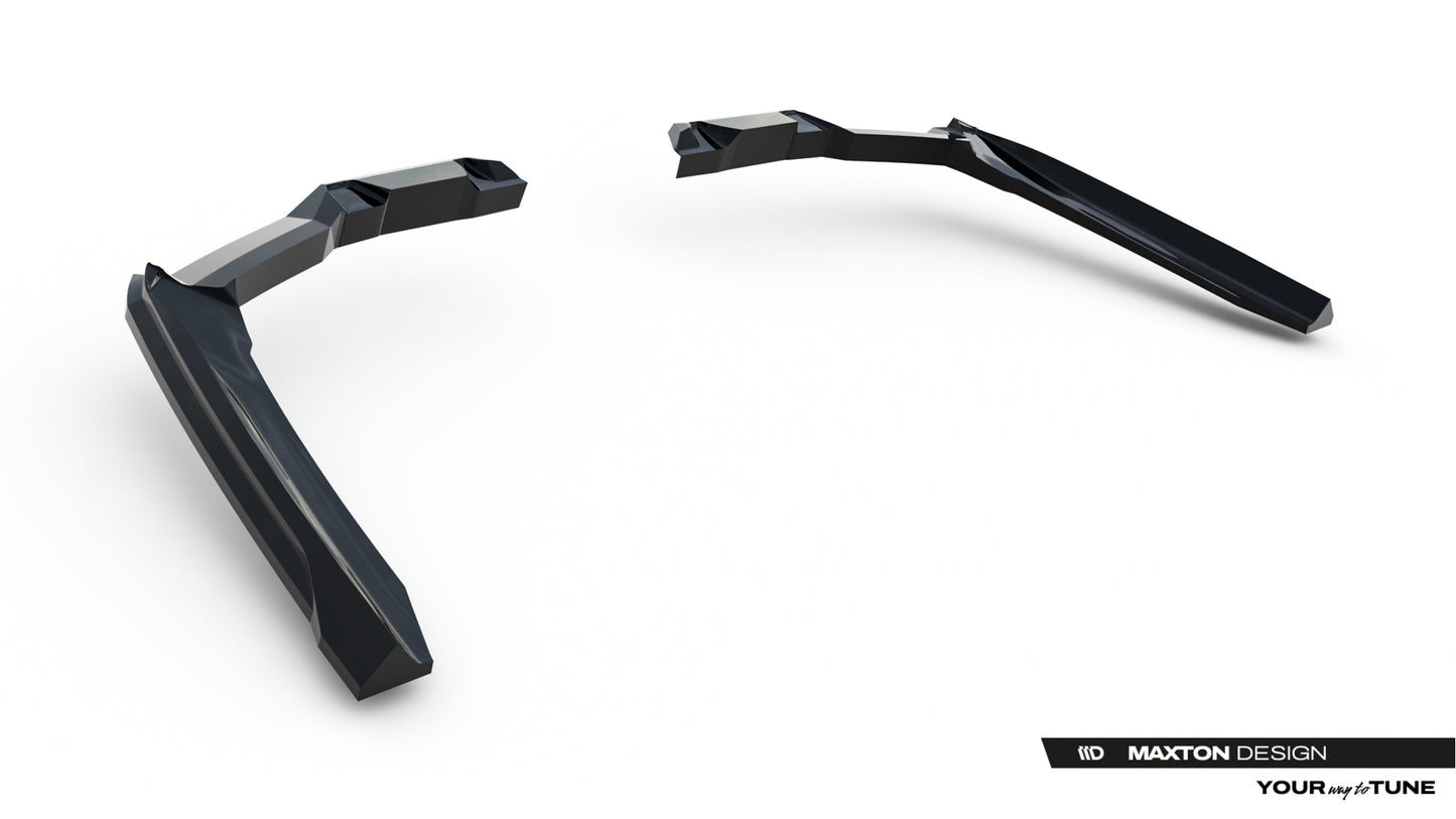 Rear Side Splitters V.2 BMW 5 / i5 M-Pack Sedan / Touring G60 / G61