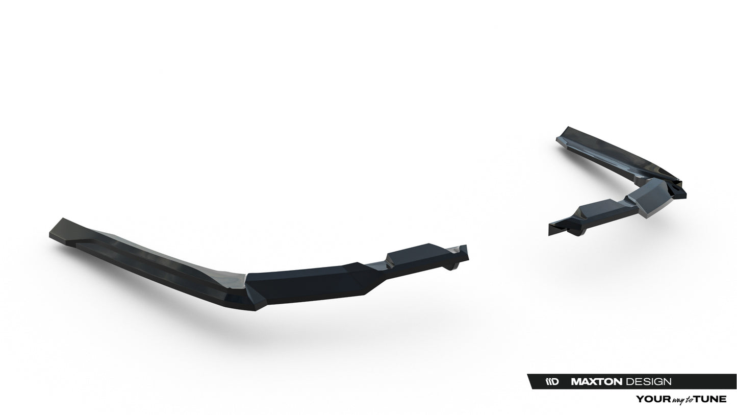 Rear Side Splitters V.2 BMW 5 / i5 M-Pack Sedan / Touring G60 / G61