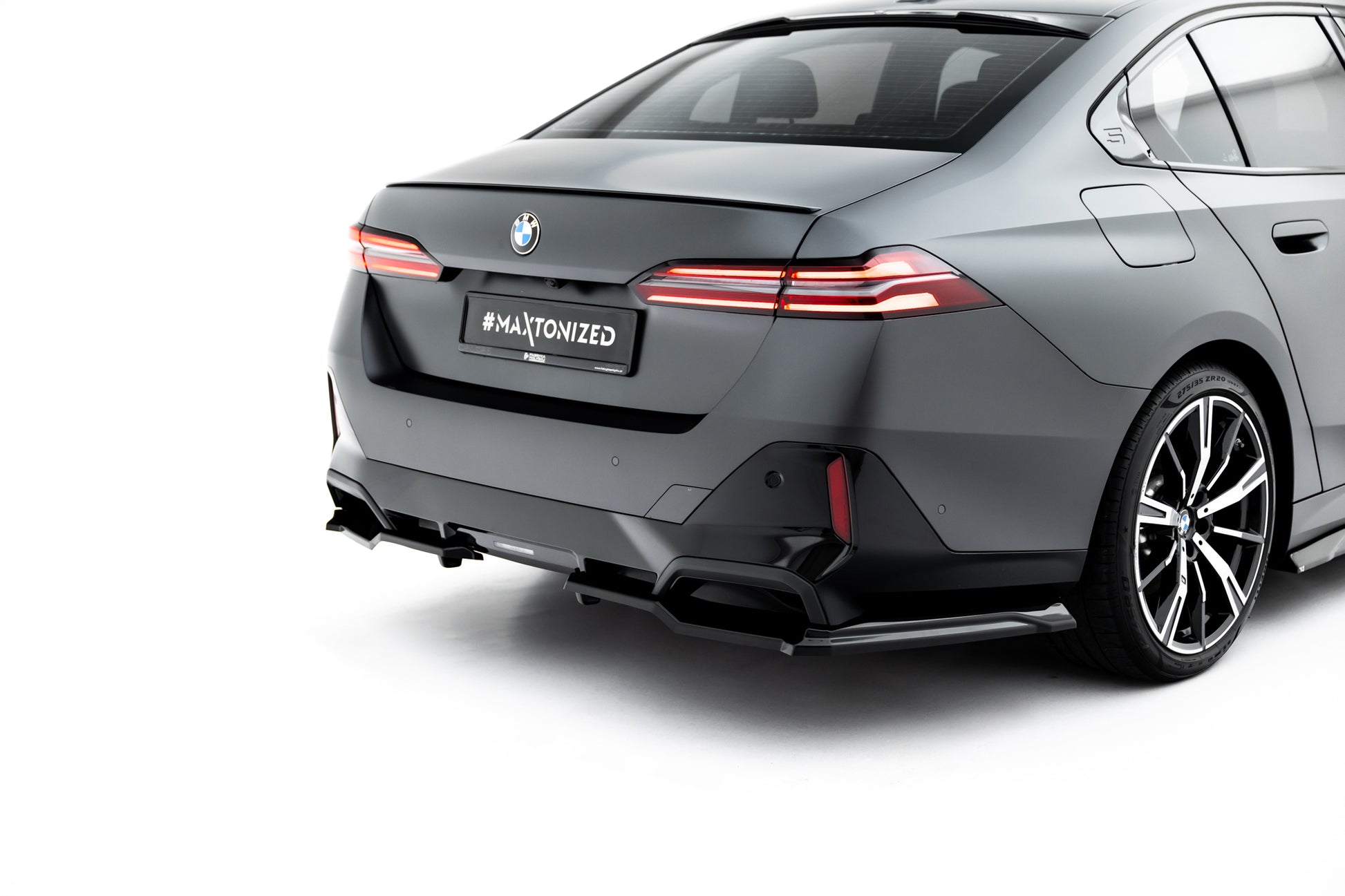 Rear Side Splitters V.2 BMW 5 / i5 M-Pack Sedan / Touring G60 / G61