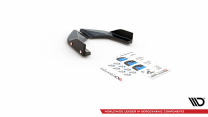 Rear Side Splitters V.2 + Flaps Volkswagen Golf GTI / GTE Mk8