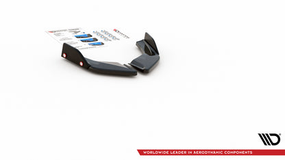 Rear Side Splitters V.2 + Flaps Volkswagen Golf GTI / GTE Mk8