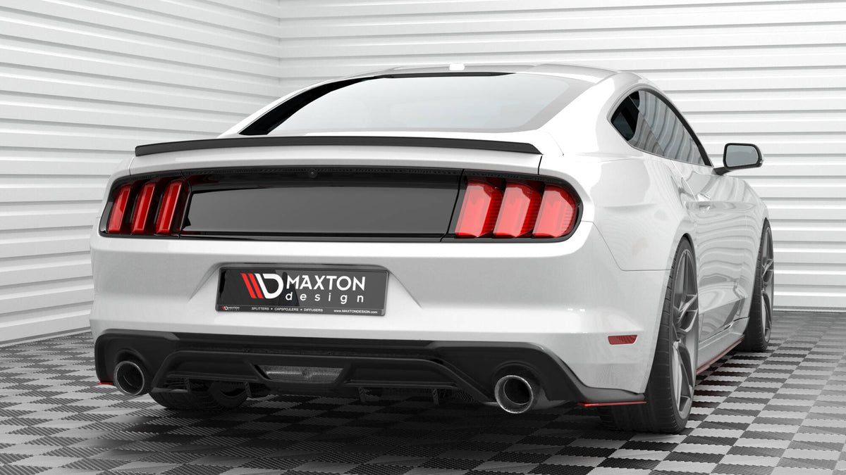 Rear Side Splitters V.2 Ford Mustang GT Mk6 Facelift
