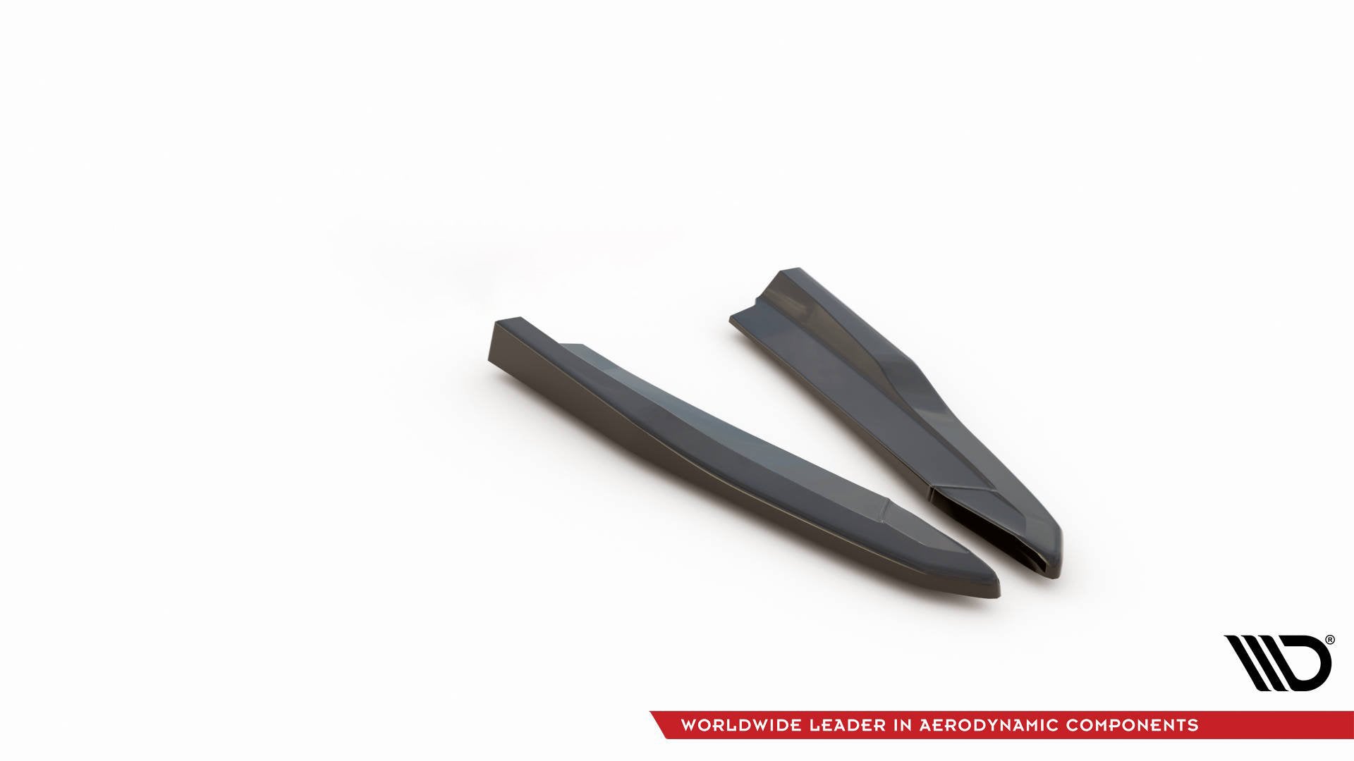 Rear Side Splitters V.2 Skoda Octavia RS Combi / Liftback Mk4 / Mk4 Facelift