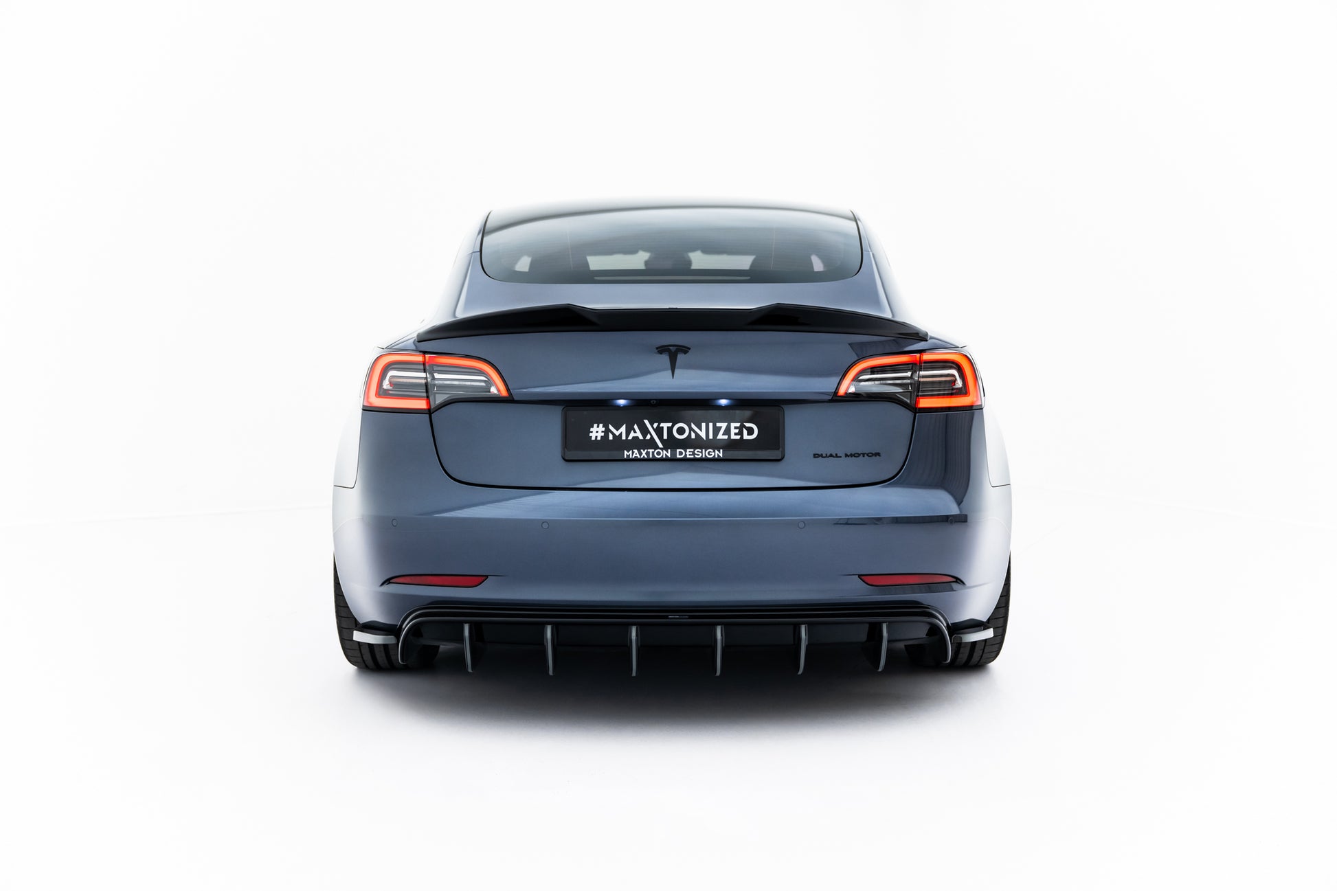 Rear Side Splitters V.2 Tesla Model 3