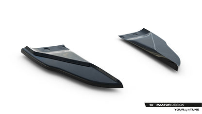 Rear Side Splitters V.2 Tesla Model S Mk1