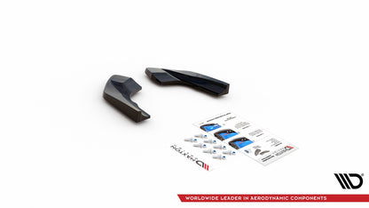 Rear Side Splitters V.2 for Volkswagen Golf R Hatchback Mk8