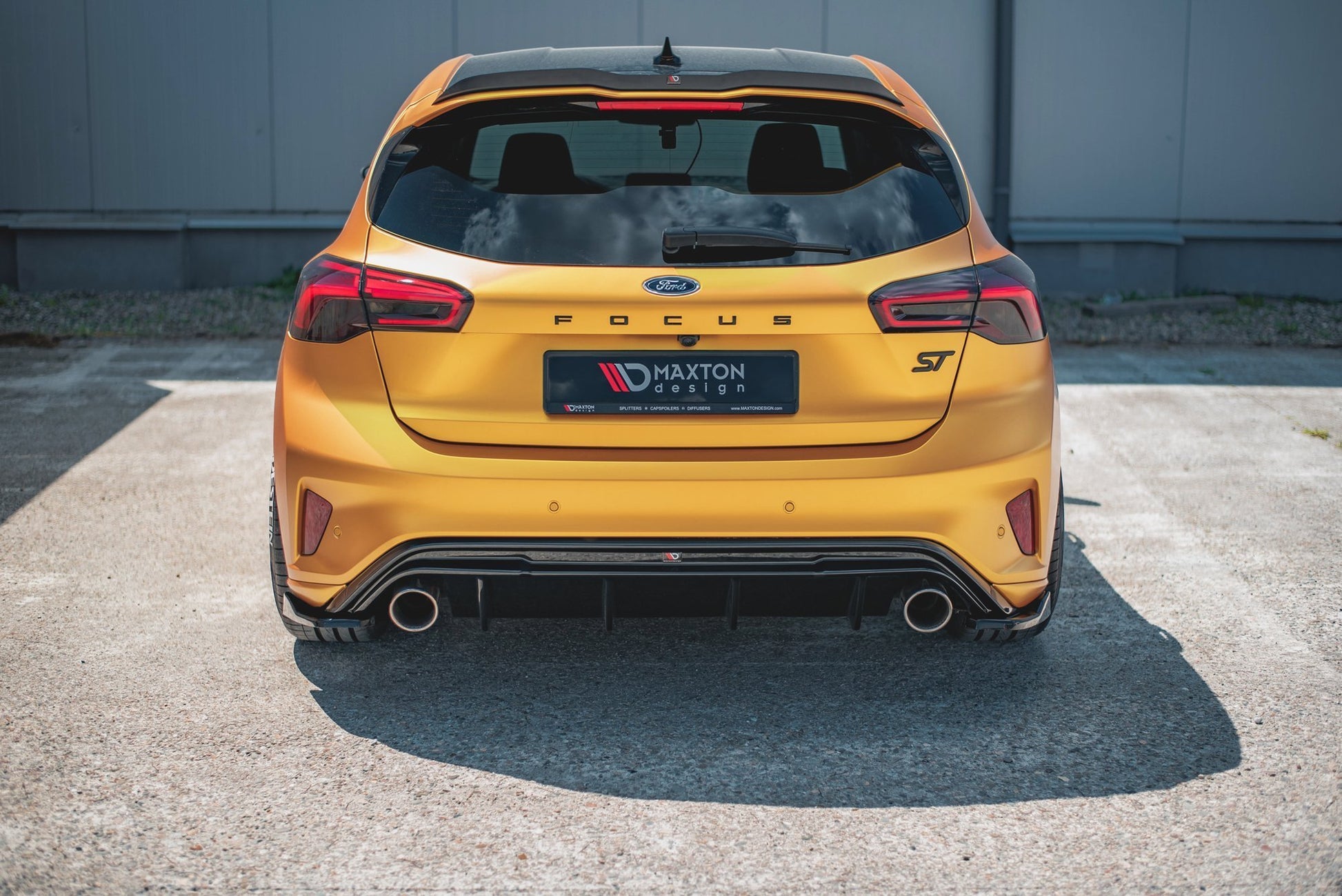 Rear Side Splitters V.3 (For rear valance V.3) Ford Focus Hatchback ST Mk4