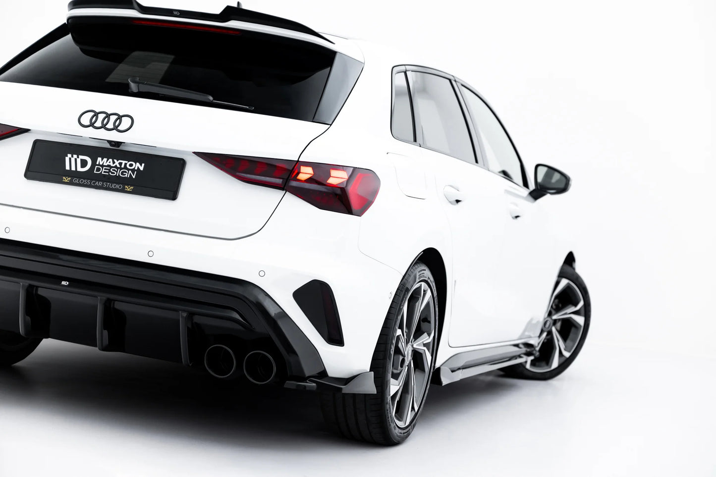 Rear Side Splitters V.4 Audi S3 Sportback 8Y Facelift