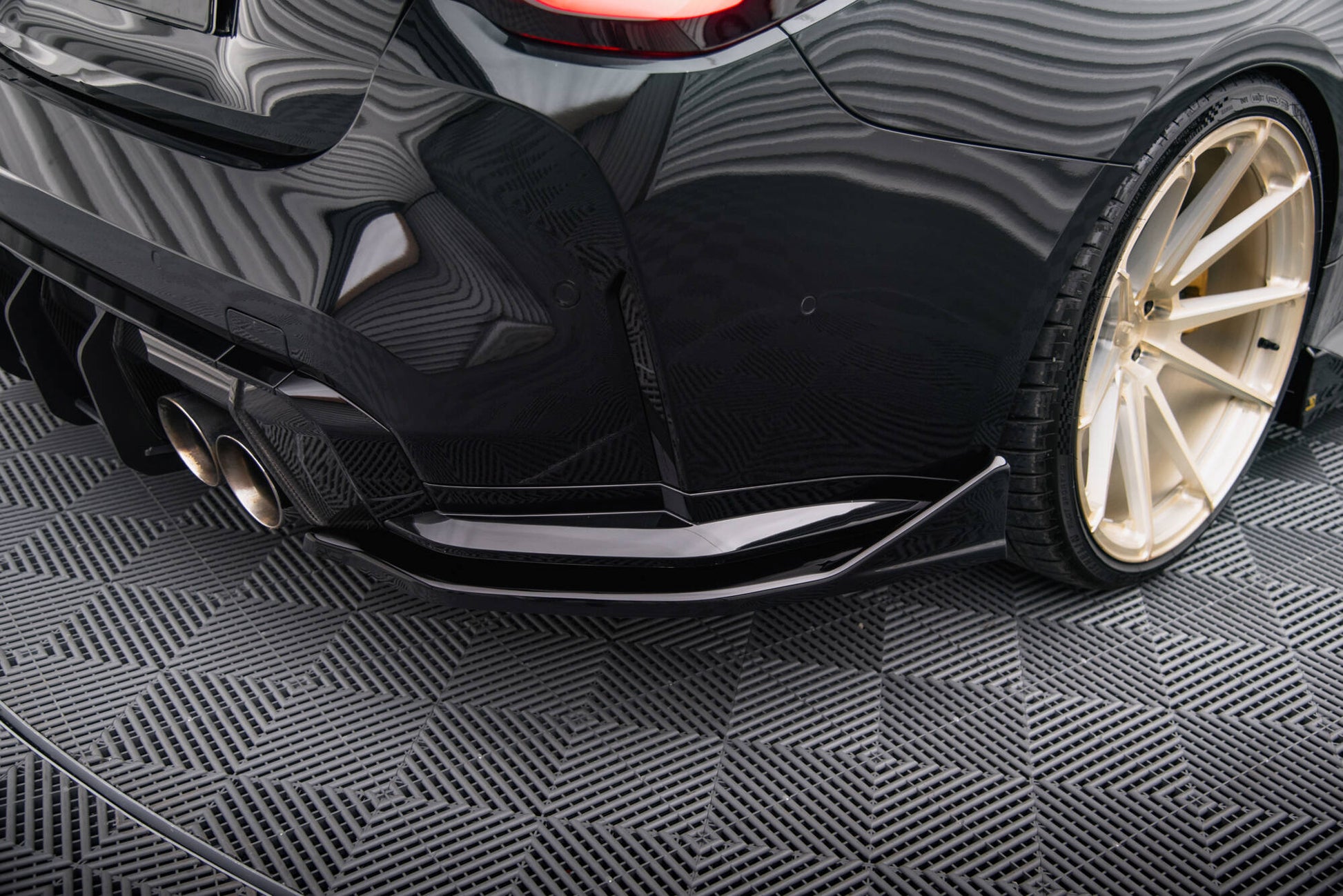 Rear Side Splitters V.4 BMW M4 G82 / G82 Facelift
