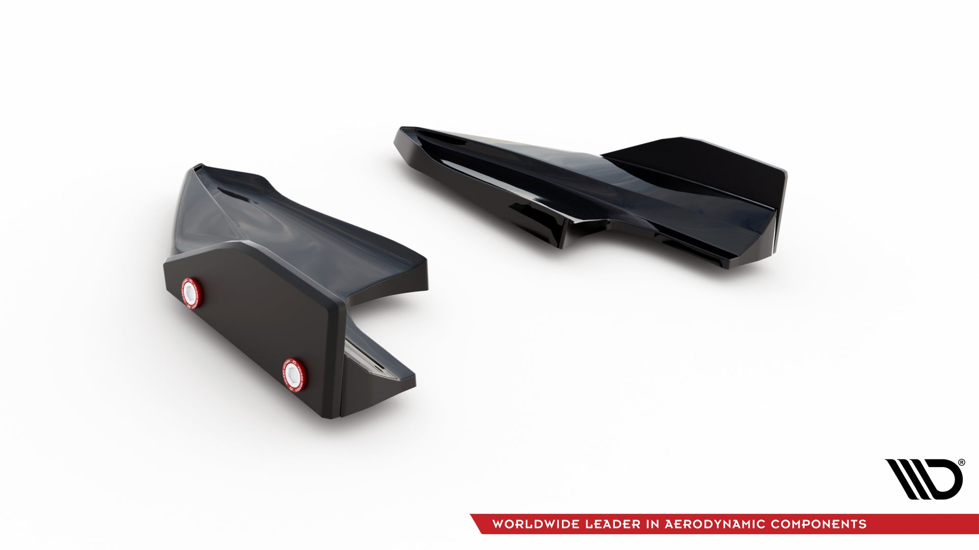 Rear Side Splitters V.5 + Flaps Volkswagen Golf R Hatchback Mk8 Facelift