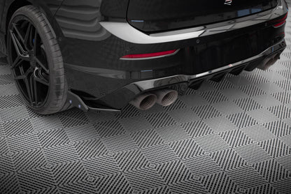 Rear Side Splitters V.5 + Flaps Volkswagen Golf R Hatchback Mk8