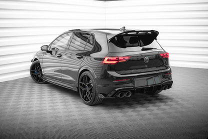 Rear Side Splitters V.6 + Flaps Volkswagen Golf R Hatchback Mk8