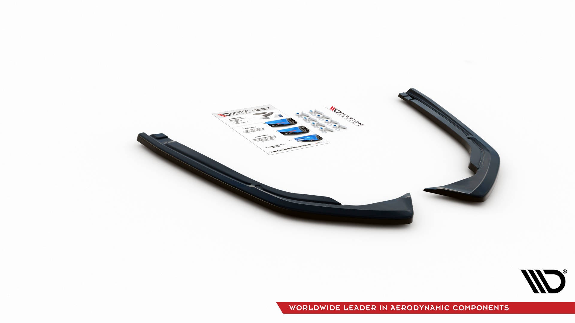 Rear Side Splitters Volkswagen Arteon R-Line Sedan / Shooting Brake Mk1 Facelift
