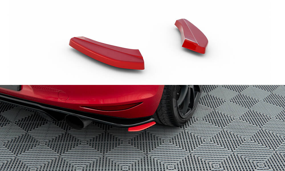 Rear Side Splitters Volkswagen Golf GTI Clubsport Mk7