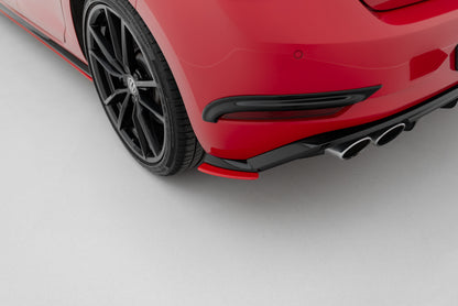 Rear Side Splitters Volkswagen Golf Hatchback R / R-Line Mk7 Facelift