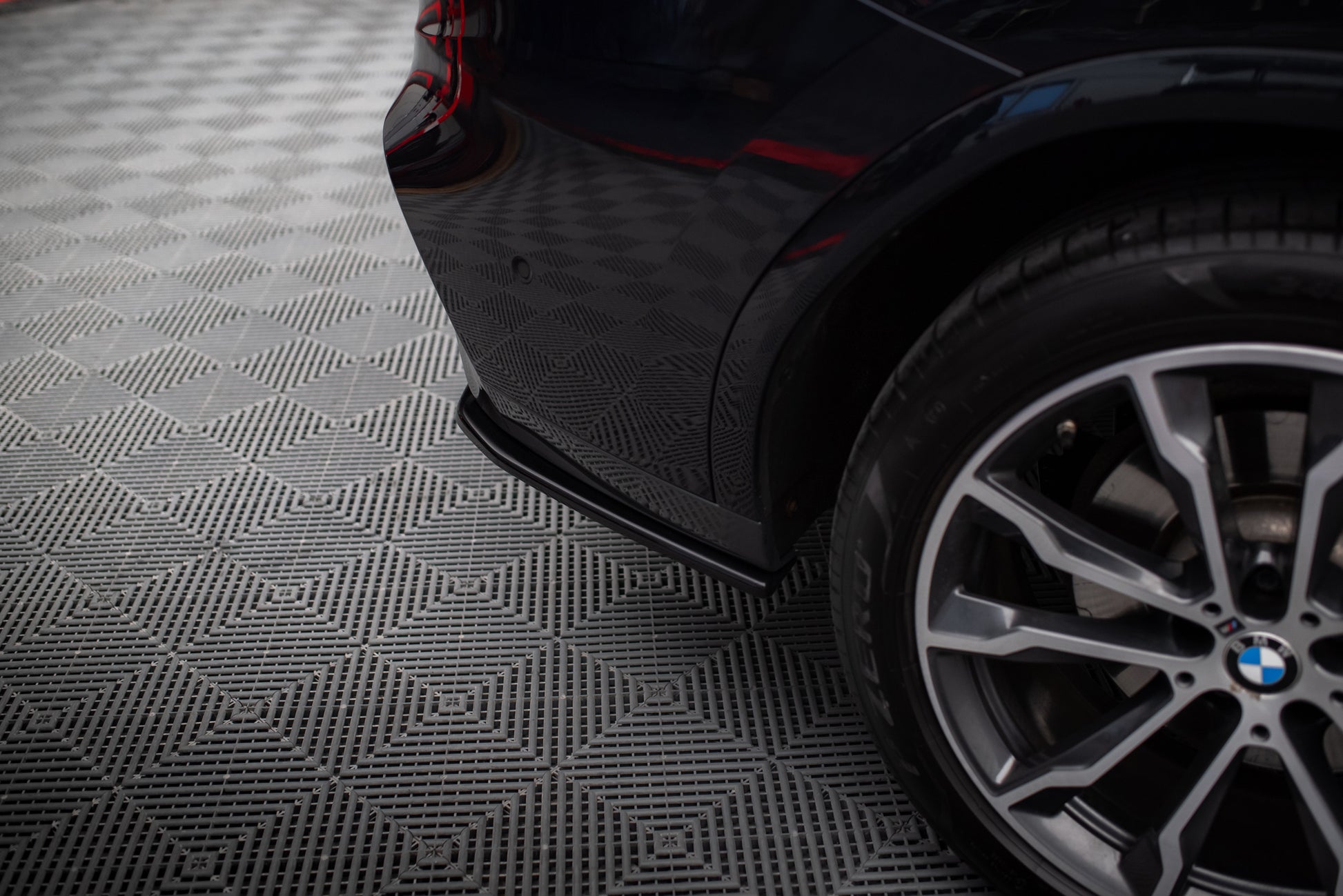 Rear Side Splitters for BMW X4 M40i G02