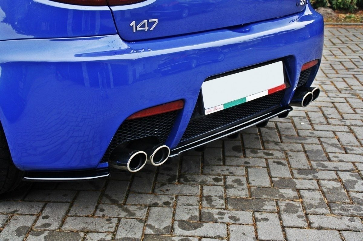 Rear Splitter Alfa Romeo 147 GTA (with vertical bars)