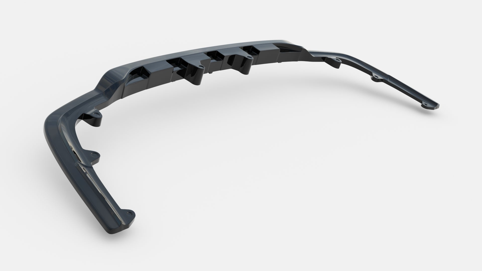 Rear Splitter Lexus RX Mk4 H (with vertical bars)