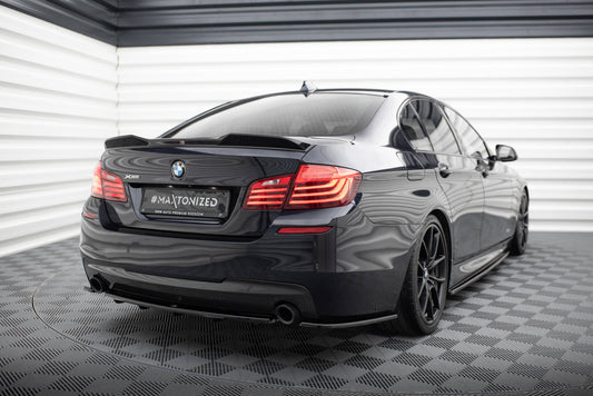 Rear Splitter for BMW 5 M-Pack Sedan/Touring F10/F11 (fits two single exhaust ends)