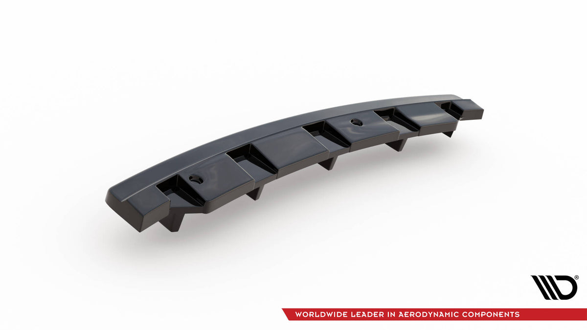 Rear Splitter for BMW 5 M-Pack Sedan/Touring F10/F11 (fits two single exhaust ends)