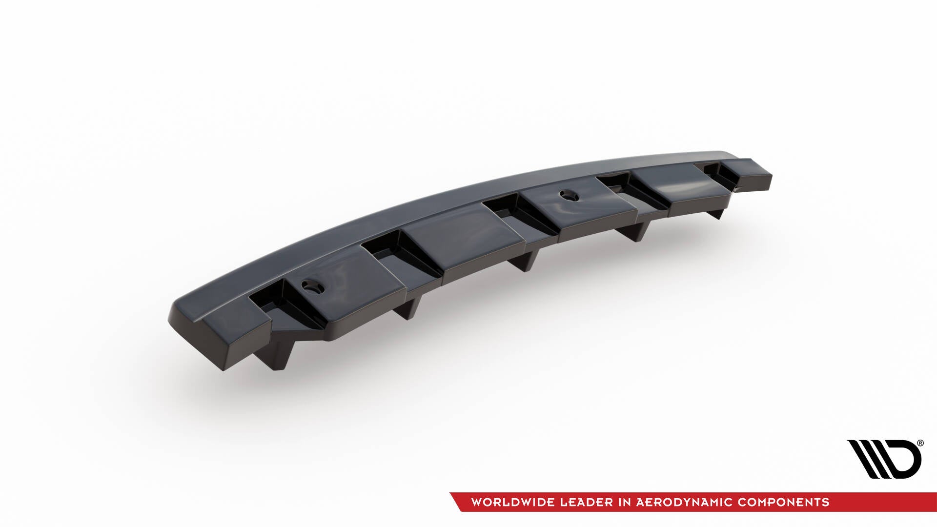 Rear Splitter for BMW 5 M-Pack Sedan/Touring F10/F11 (fits two single exhaust ends)