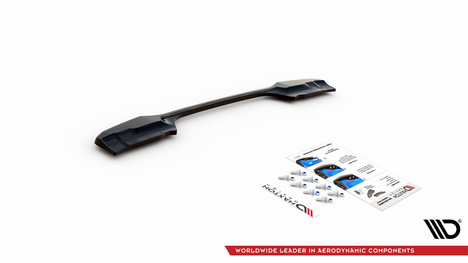Rear Splitter for BMW X1 M-Pack F48 / F48 Facelift