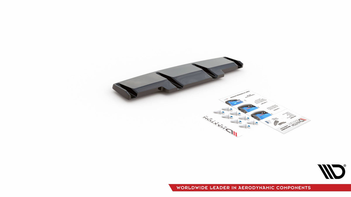 Rear Splitter for Volkswagen Golf R Hatchback Mk8 / Mk8 Facelift