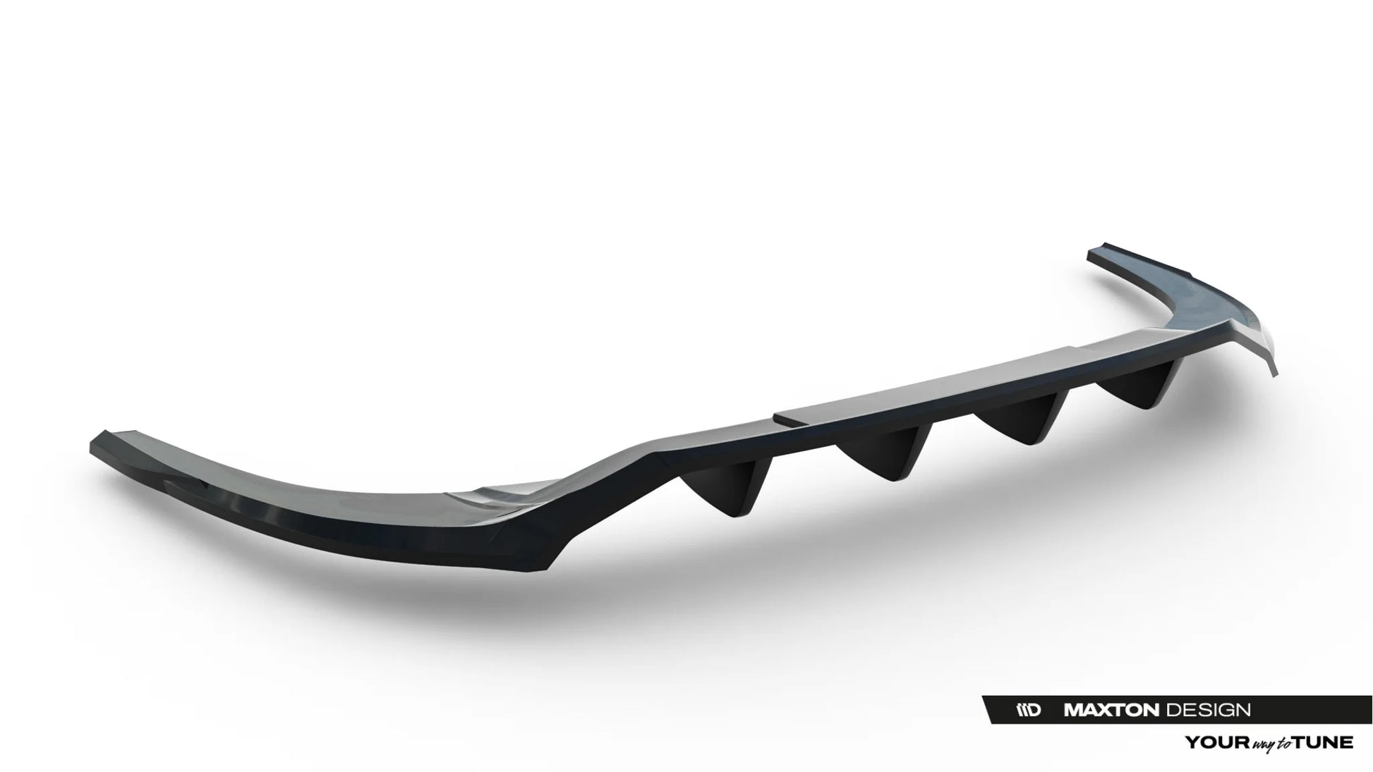 Rear Splitter (with vertical bars) Audi A3 Sedan 8Y Facelift