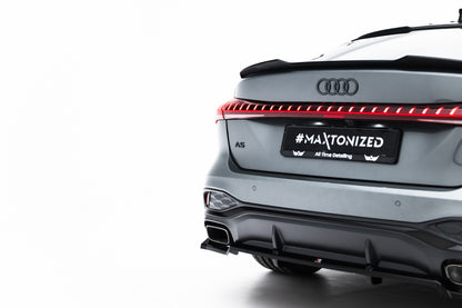 Rear Splitter (with vertical bars) Audi A5 S-Line Sedan / Avant B10