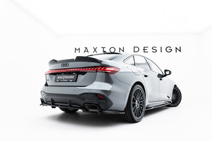 Rear Splitter (with vertical bars) Audi A5 S-Line Sedan / Avant B10