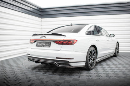 Rear Splitter (with vertical bars) Audi A8 S-Line D5