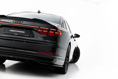 Rear Splitter (with vertical bars) Audi A8 S-Line Long D5 Facelift
