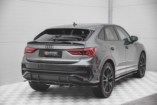 Rear Splitter (with vertical bars) Audi Q3 Sportback S-Line F3