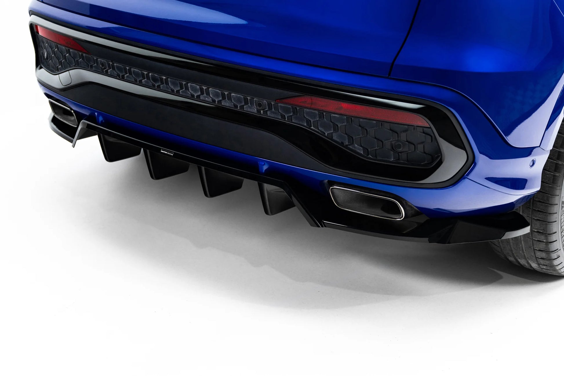 Rear Splitter (with vertical bars) Audi Q5 S-Line Sportback / SUV Mk3