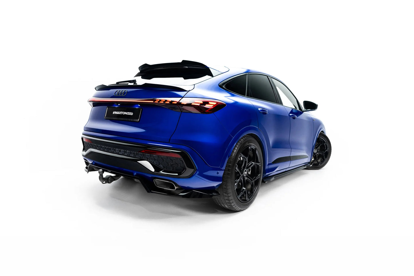 Rear Splitter (with vertical bars) Audi Q5 S-Line Sportback / SUV Mk3