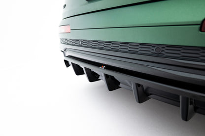 Rear Splitter (with vertical bars) Audi Q7 S-Line Mk2 Facelift