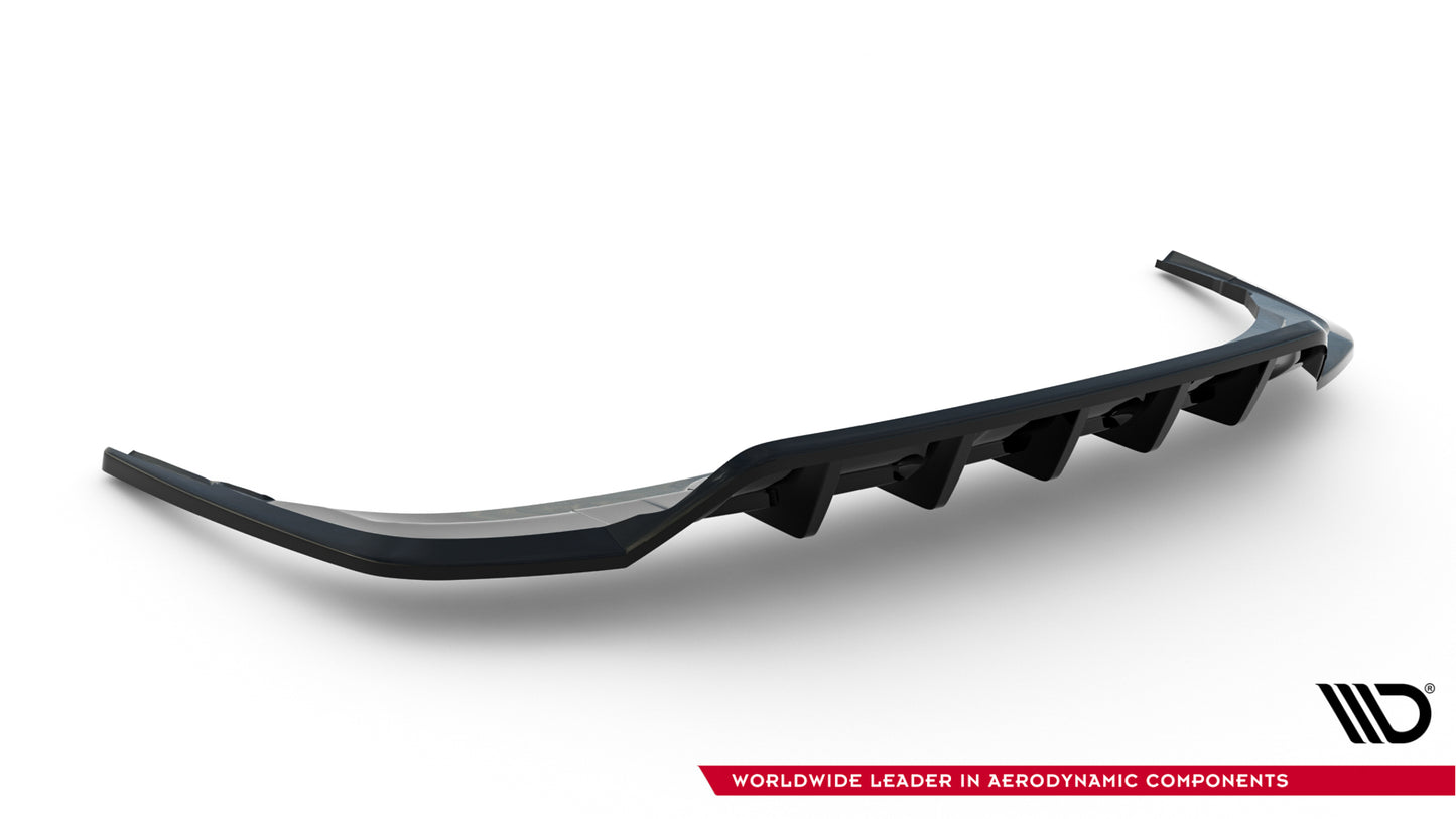 Rear Splitter (with vertical bars) Audi Q7 S-Line Mk2 Facelift