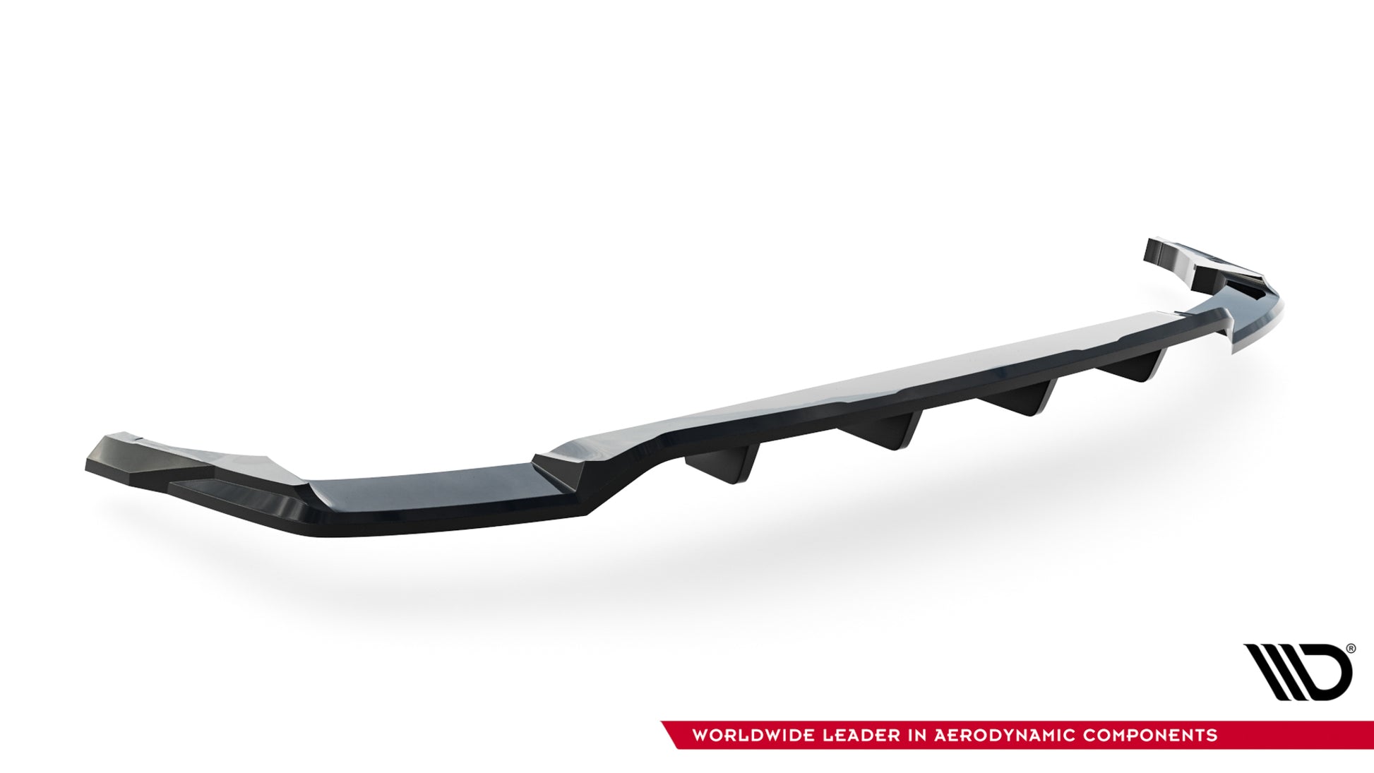 Rear Splitter (with vertical bars) Audi Q8 Mk1 Facelift