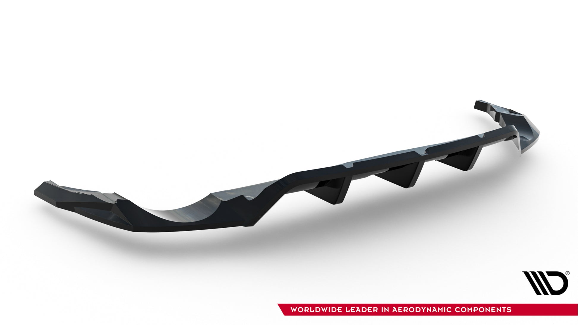 Rear Splitter (with vertical bars) Audi RSQ8 Mk1 Facelift