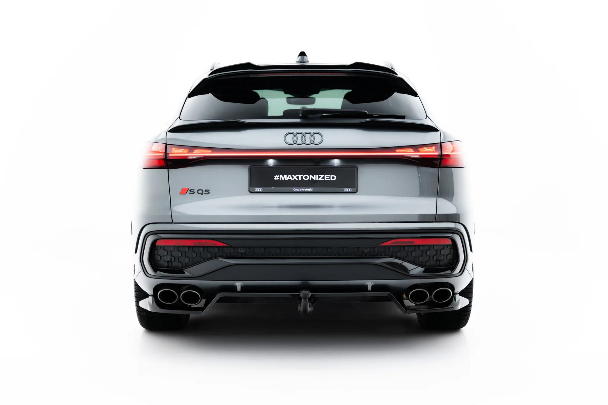 Rear Splitter (with vertical bars) Audi SQ5 Sportback / SUV Mk3