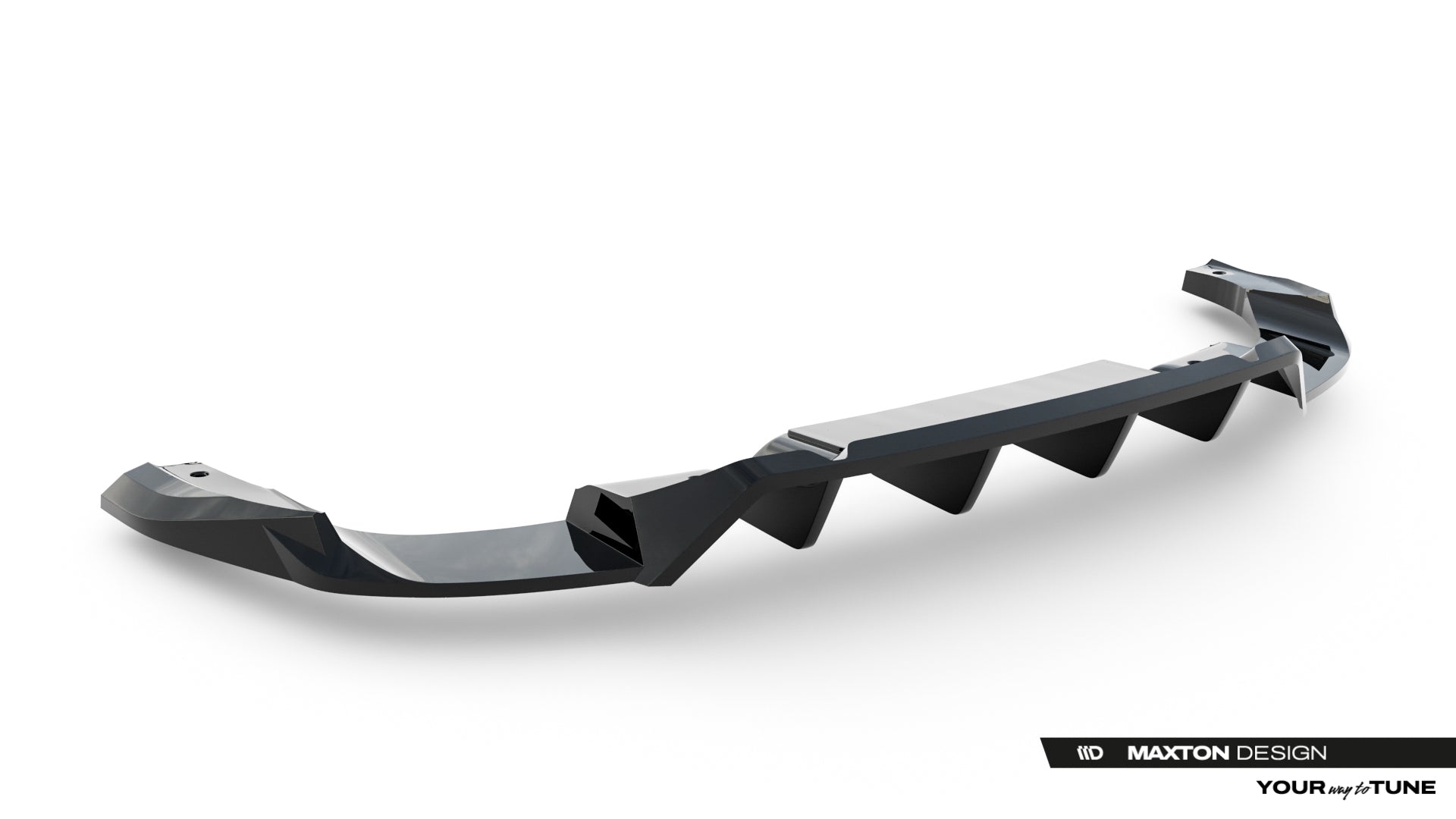 Rear Splitter (with vertical bars) Audi SQ5 Sportback / SUV Mk3