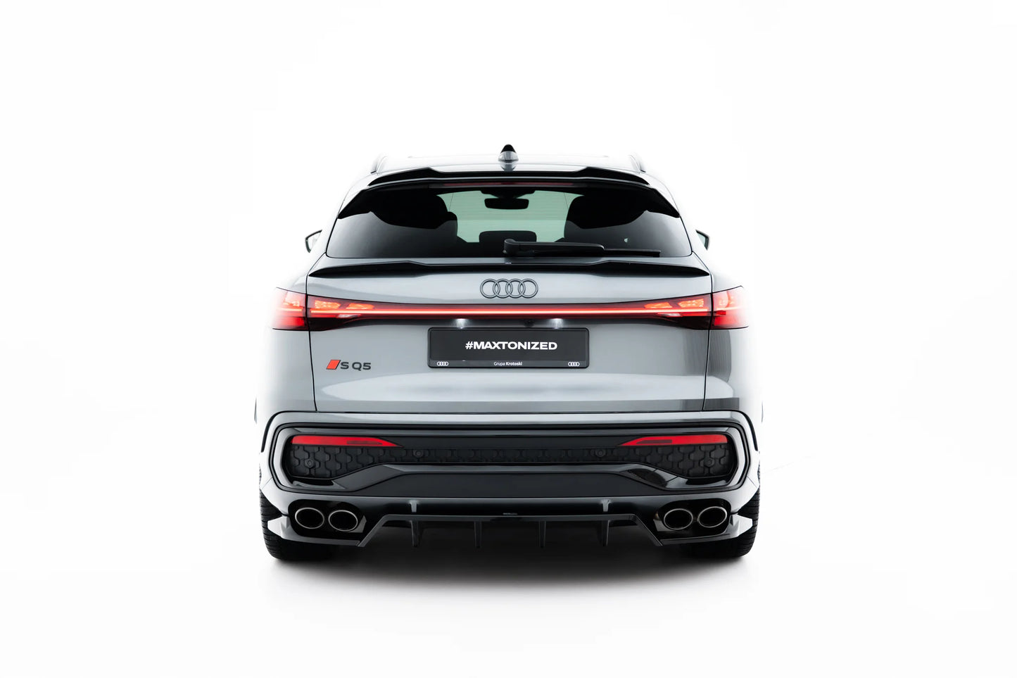 Rear Splitter (with vertical bars) Audi SQ5 Sportback / SUV Mk3