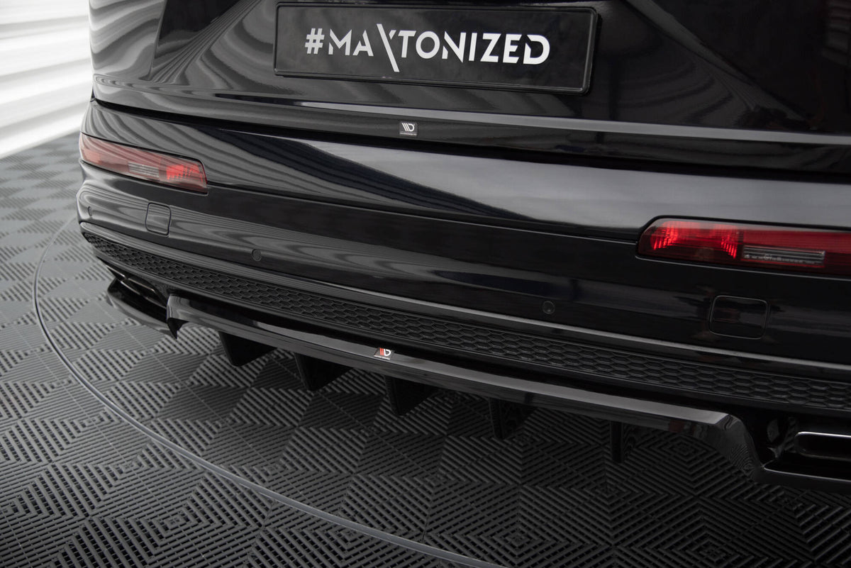 Rear Splitter (with vertical bars) Audi SQ7 / Q7 S-Line Mk2